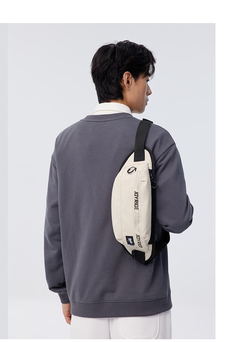 ボディバッグ シンプルデザイン 街歩き 斜め掛け胸バッグ