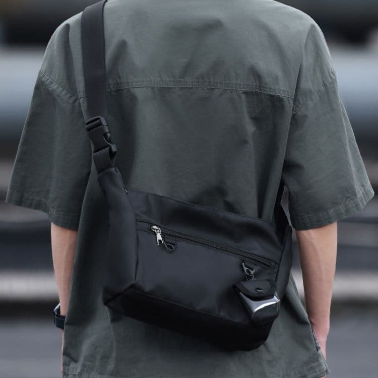 ボディバッグ 多機能収納スリムボディバッグ