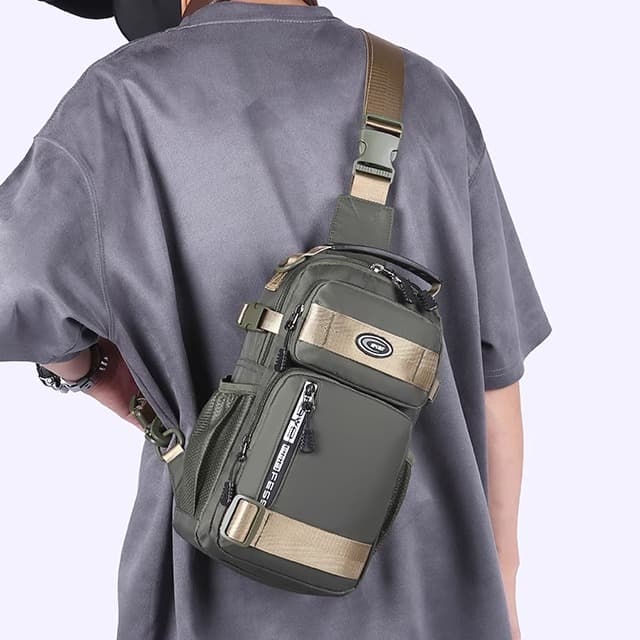 多機能収納ワンショルダーボディバッグ