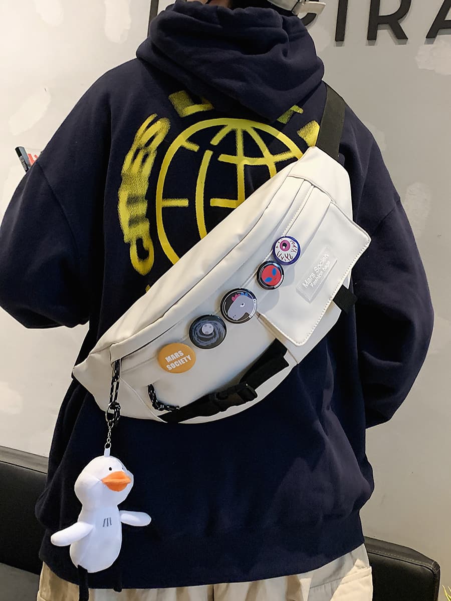 ボディバッグ ストリート系アイコンボディーバッグ