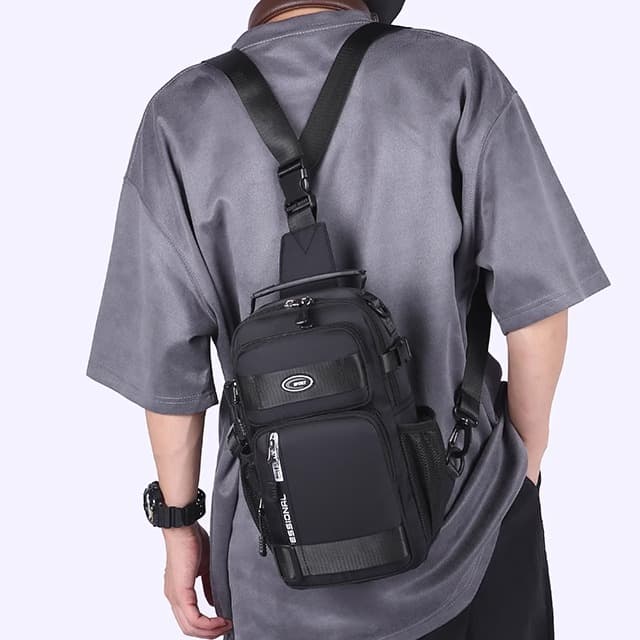 多機能収納ワンショルダーボディバッグ