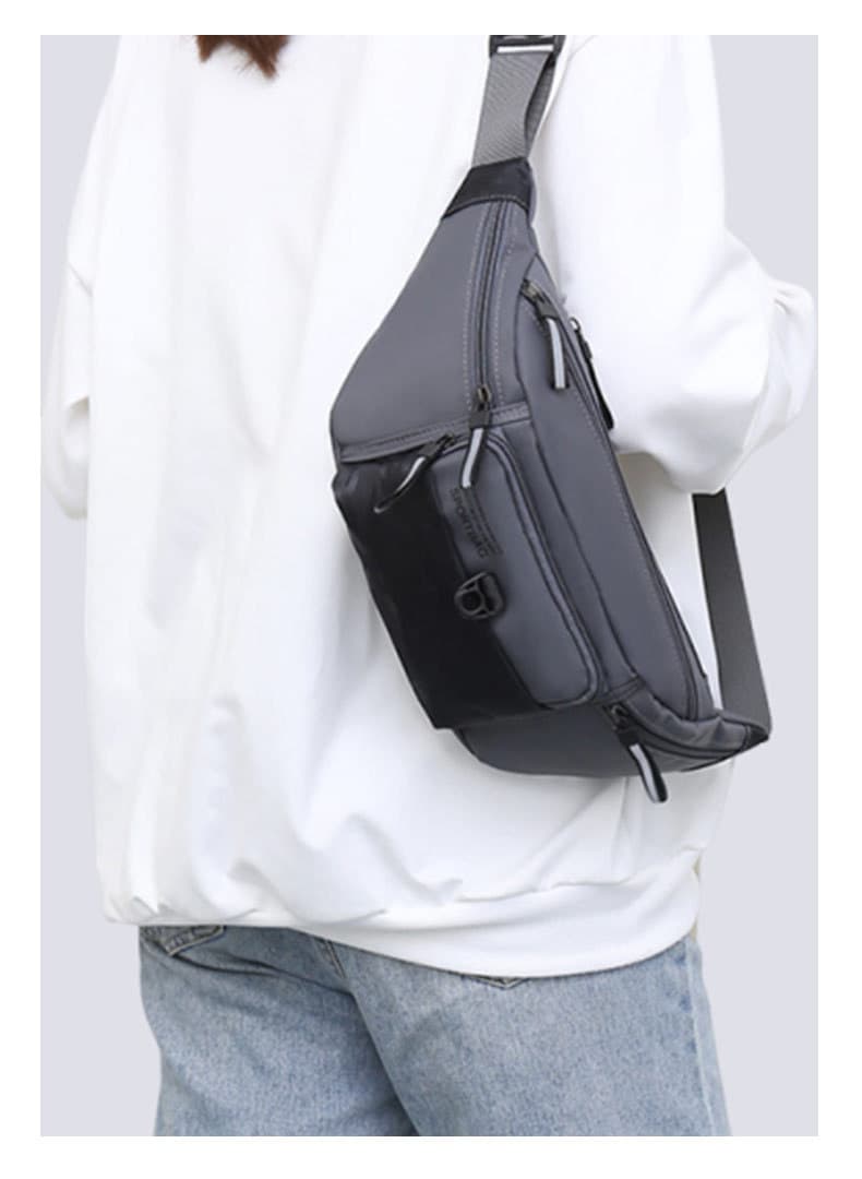 ボディバッグ シンプル多機能スポーツバッグ