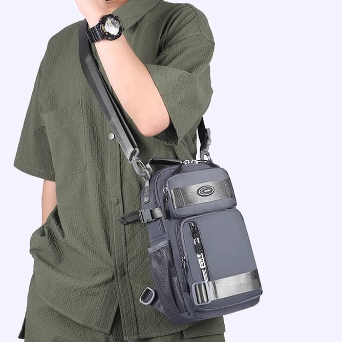 多機能収納ワンショルダーボディバッグ