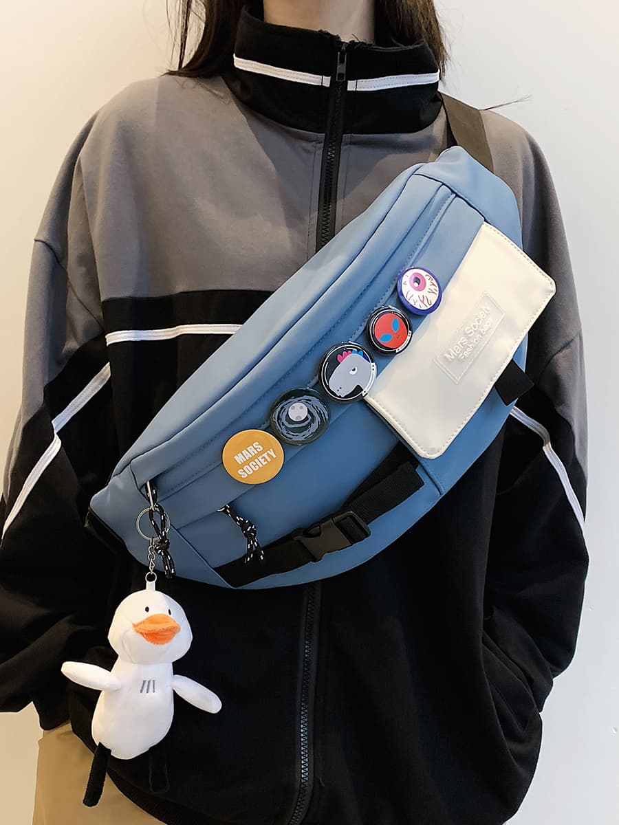 ボディバッグ ストリート系アイコンボディーバッグ