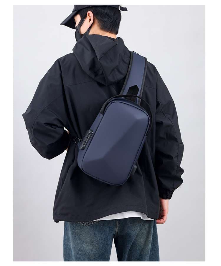ボディバッグ　防水斜め掛けボディバッグ