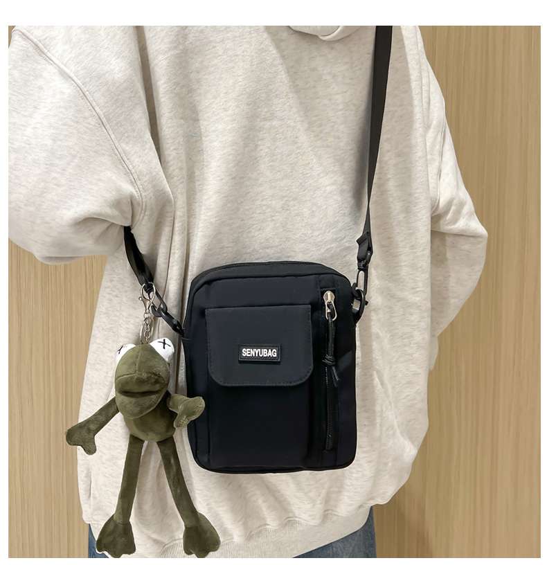 ボディバッグ シンプルミニマルショルダーポーチ