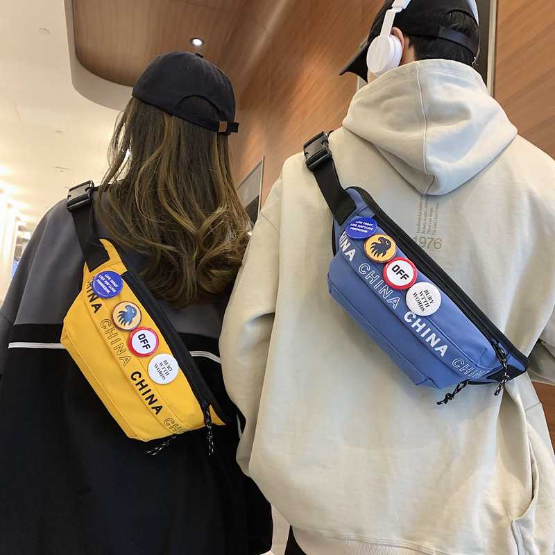 ボディバッグ カジュアルストリート ワッペンボディーバッグ