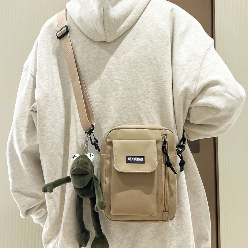 ボディバッグ シンプルミニマルショルダーポーチ